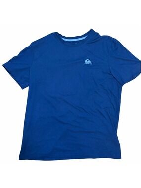 Quiksilver Men's Blue Short Sleeve T-Shirt Size Medium